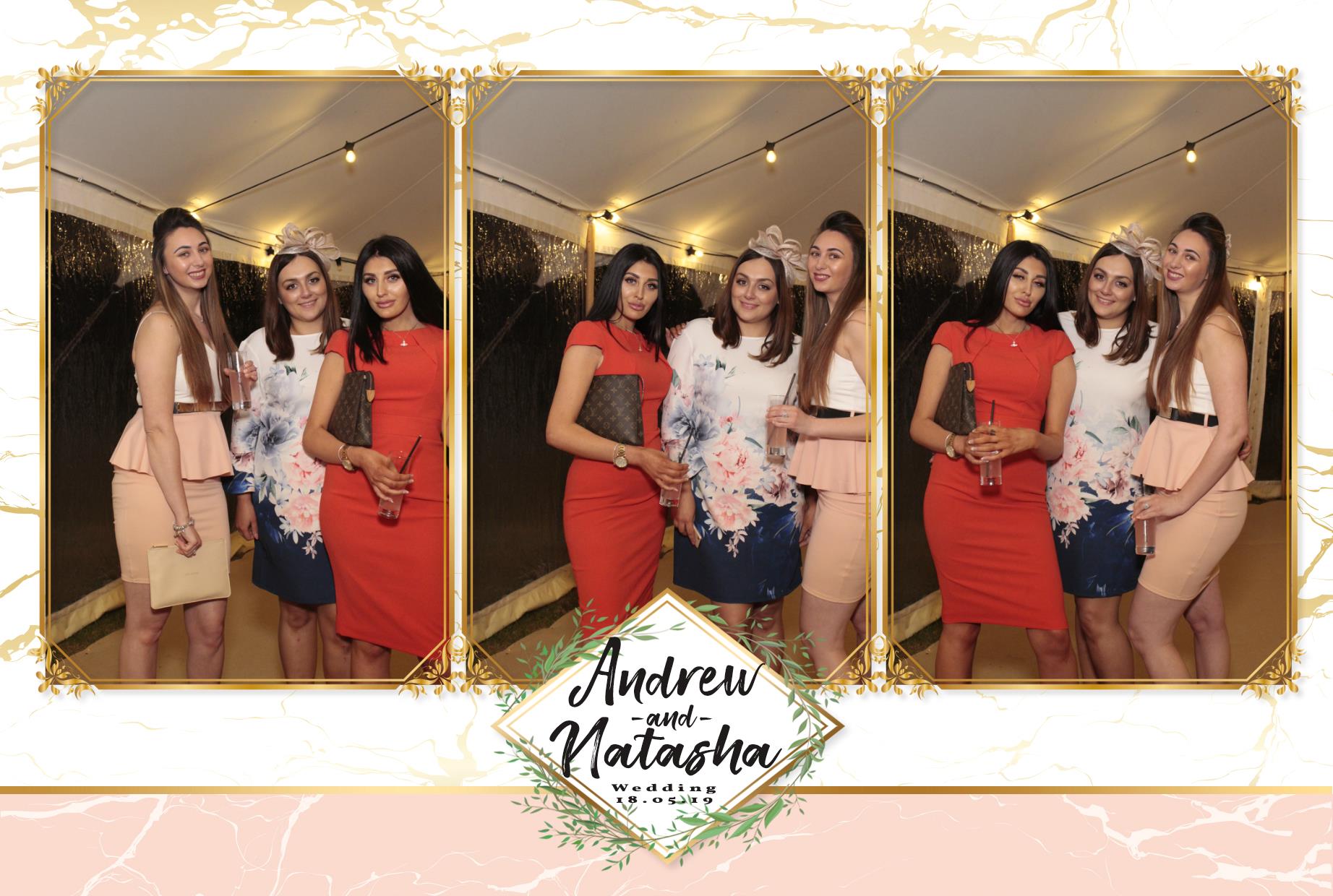 Andrew & Natasha's Wedding  | View more photos from the event at gallery.myphotoboothexperience.co.uk/u/MyPhotoBoothExperienceLtd/Andrew-Natashas-Wedding